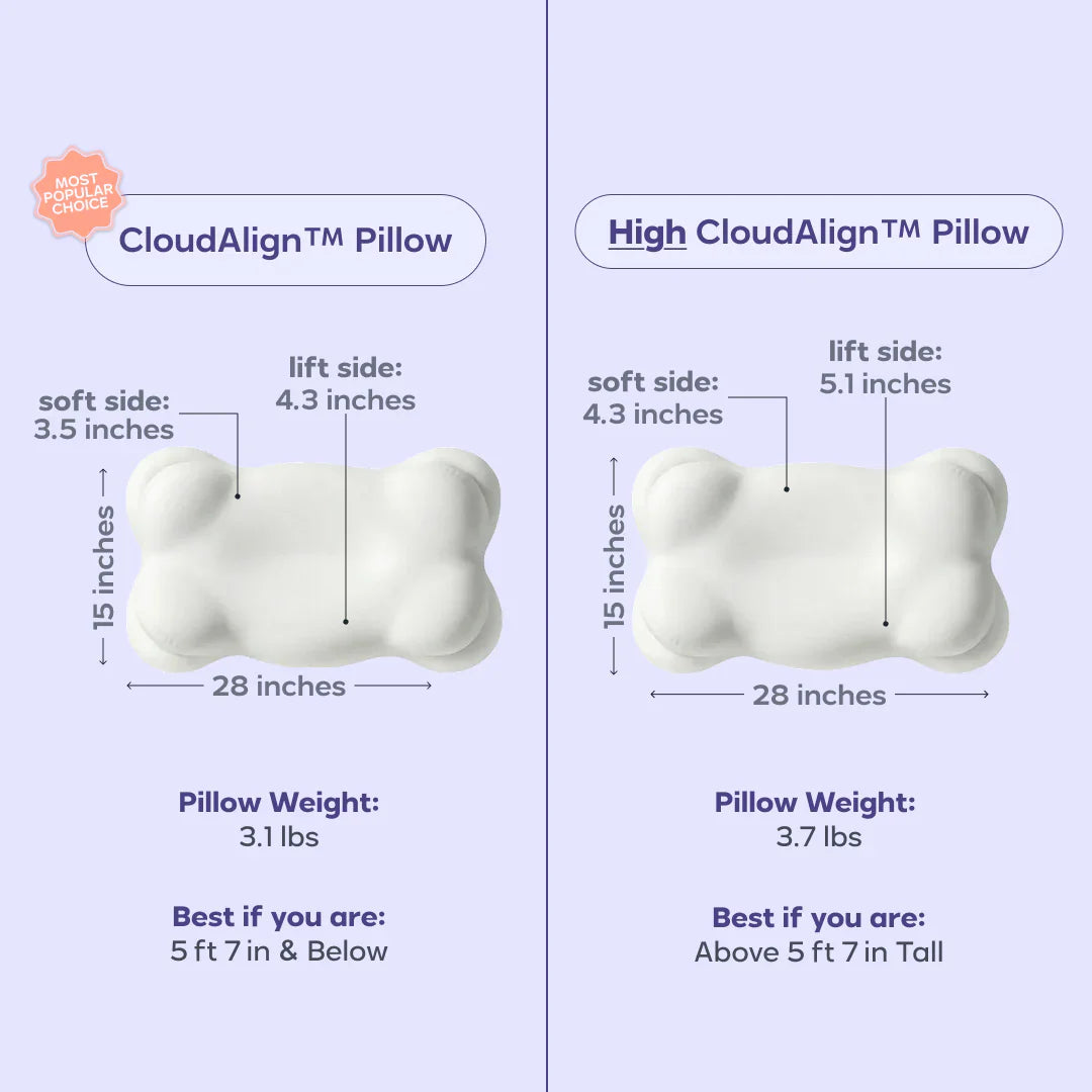 CloudAlign Pillow